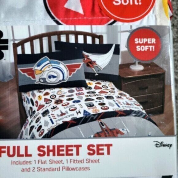 Franco STAR WARS Fly Boy 3 Piece Double Sheet Set - Picture 9 of 12